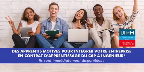 Apprentis motivés pour intégrer votre entreprise