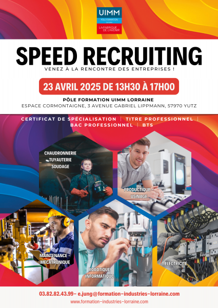 Speed recruiting à Yutz