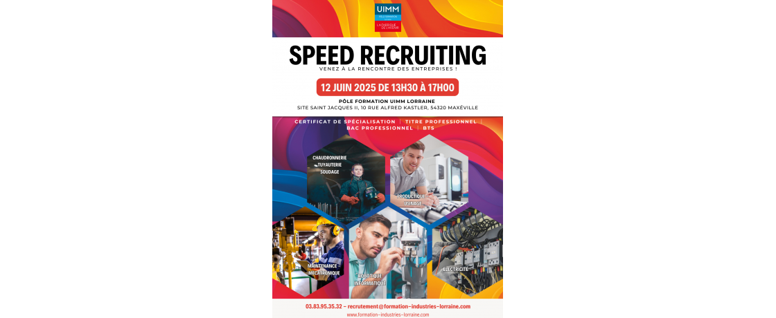 Speed recruiting Maxeville