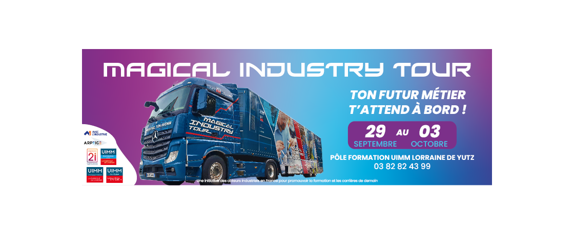 Le Magical Industry Tour fait escale à Yutz