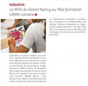 05 Juillet : La MDE du Grand Nancy au Pôle formation UIMM Lorraine