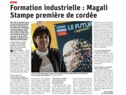 Republicain lorrain 2021 09 26 formation industrielle magali stampe premiere de cordee