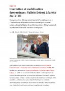 14 Octobre : Valérie Debord à la tête du C2IME