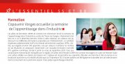 16 Décembre : Capavenir Vosges accueille la semaine de l'apprentissage dans l'industrie