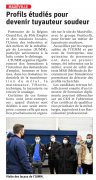30 novembre 2021 : Profils étudiés pour devenir tuyauteur soudeur