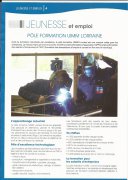 Novembre : Bulletin Municipale Thaon-les-Vosges : Pôle formation UIMM Lorraine