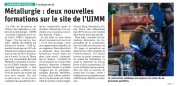16 Septembre : Métallurgie : deux nouvelles formations sur le site de l'UIMM