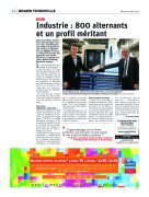 27 Janvier : Industrie : 800 alternants et un profil méritant