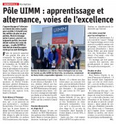 23 Septembre : Pôle UIMM : Apprentissage et alternance, « les voies de l'excellence »