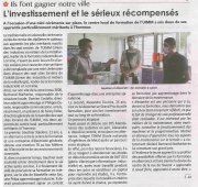 24 Septembre : l'investissement et le sérieux récompensés