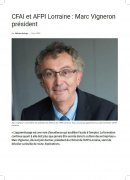 15 Juin : CFAI et AFPI Lorraine Marc Vigneron président
