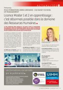 15 juin : Licence Master 1 et 2 en apprentissage : c'est désormais possible dans le domaine des Ressources Humaines
