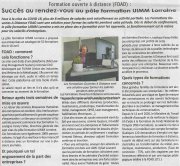 21 Mai : Succès au rendez-vous au pôle formation UIMM Lorraine