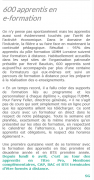 07 Avril : 600 apprentis en e-formation
