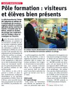 1er Février : Pôle formation visiteurs et élèves bien présents