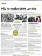 Mars : Pôle formation UIMM Lorraine