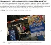 01 Février : Olympiades des métiers : les apprentis usineurs à l'épreuve à Yutz