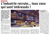 22 mars 2022 : l'industrie recrute tous ceux qui sont intéressés