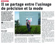14 Février : Il se partage entre l'usinage de précision et la mode