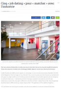 2 mai : Cinq Job Dating pour matcher avec l'industrie