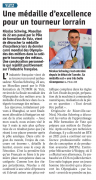 18 octobre : olympiades des métiers une médaille d'excellence qui vaut de l'or pour Nicolas Schwing