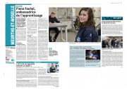 1er décembre : Fiona Fouhal ambassadrice de l'apprentissage pour les métiers de la métallurgie