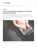 23 Mars : Le don de Liberty Rail Hayange pour enrayer la précarité numérique