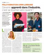 29 février : devenir apprenti dans l'industrie c'est se tourner vers l'avenir