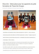 09 Octobre : Elois d’or 3eme place pour les apprentis du pôle formation de Thaon-les-Vosges