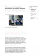 1er juillet : professionnels de l'industrie ils se souviennent de leurs années d'alternance