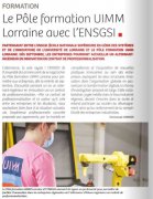 26 Avril - Le Pôle Formation UIMM Lorraine avec ENSGSI