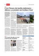 23 septembre : c'est l'heure du jardin éphémère