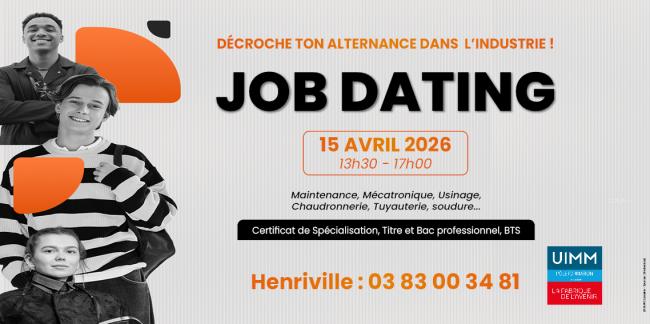 Job Dating 15 avril