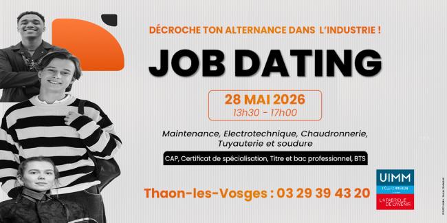 Job Dating 28 mai